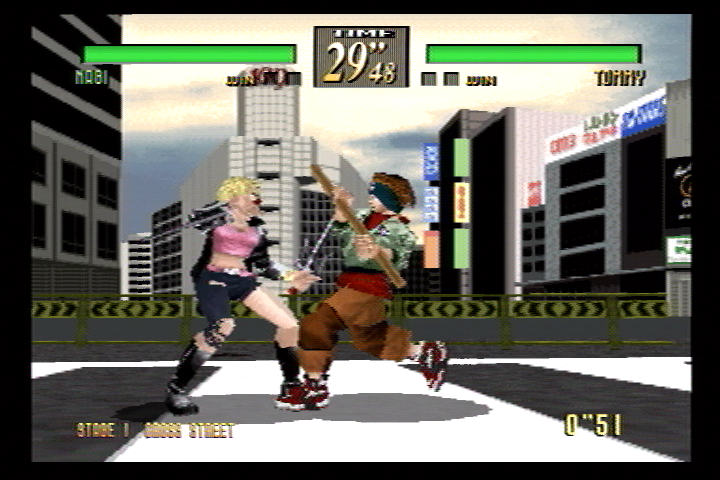 Last Bronx screenshot 5 for Sega Saturn